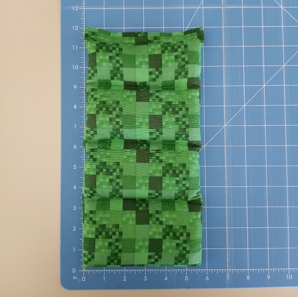 Microwavable Heating Pad Green Pixels #2 - Picture 7 of 7